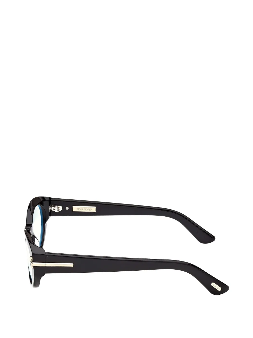 TOM FORD Eyewear Bril met cat-eye montuur Zwart