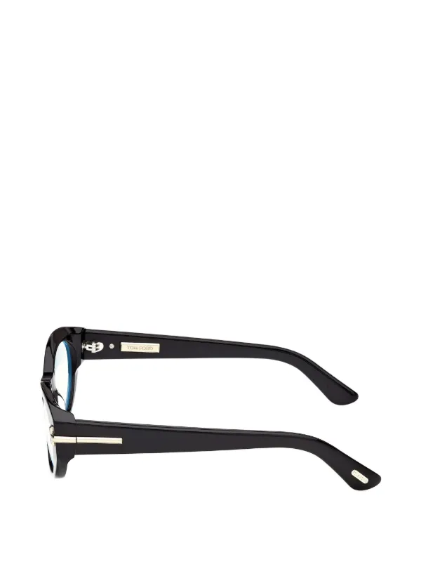 TOM FORD Eyewear キャットアイメガネフレーム | ブラック | FARFETCH JP