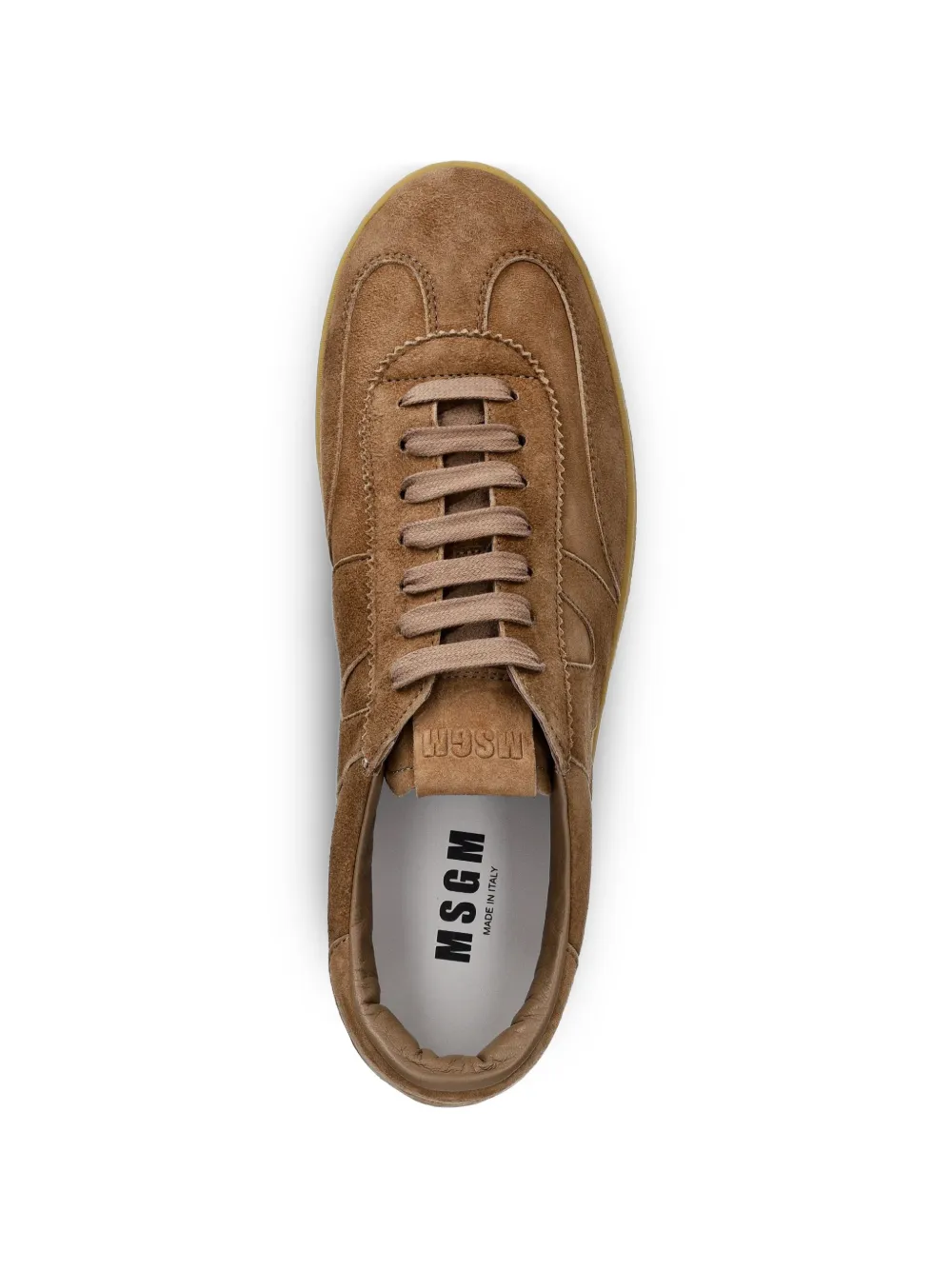 MSGM Suède sneakers Bruin