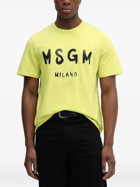 MSGM logo-detail T-shirt
