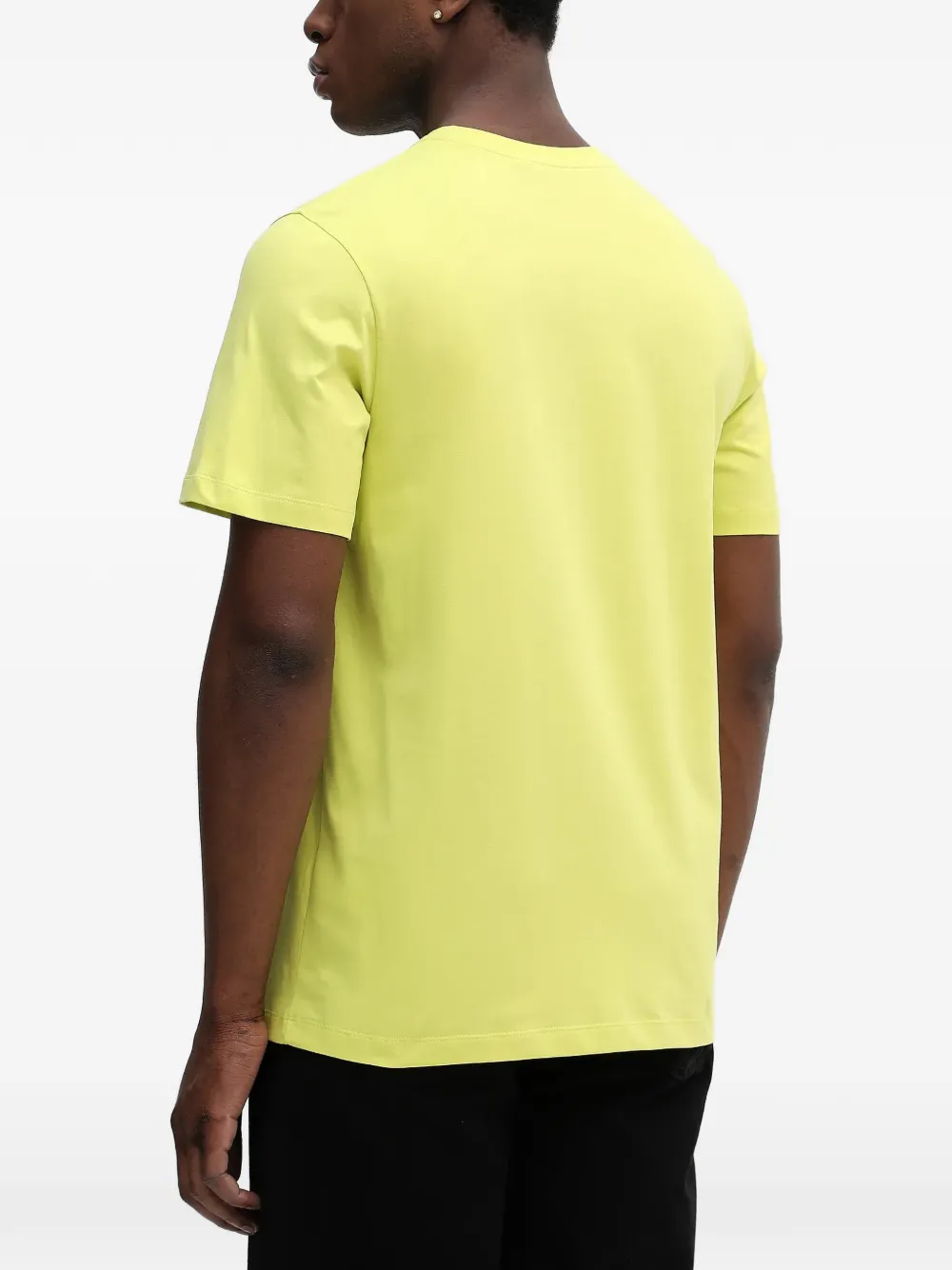 MSGM T-shirt met logodetail Geel