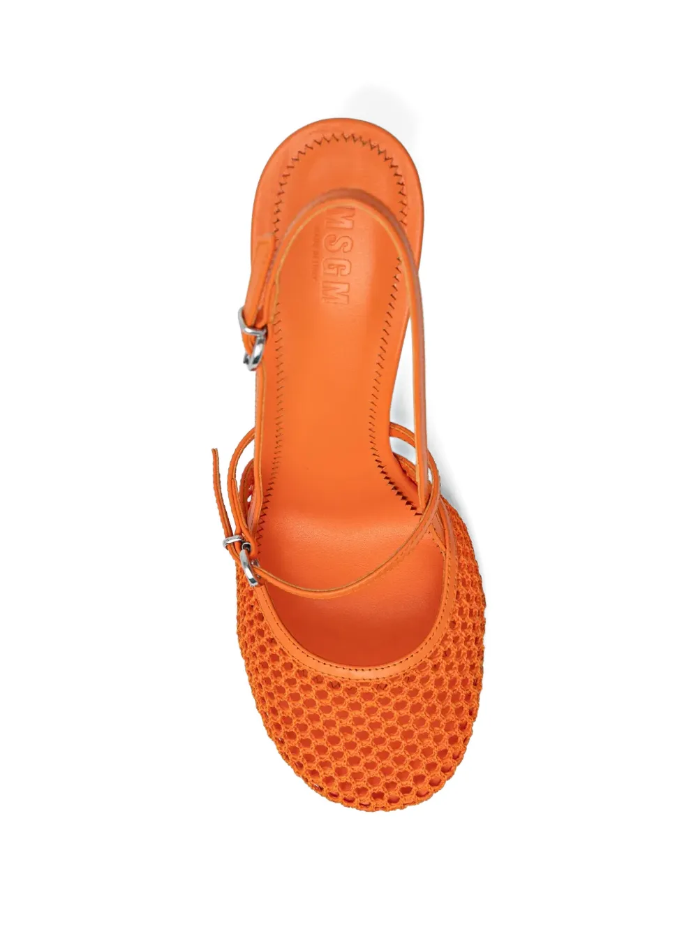 MSGM Pumps met mesh bandje Oranje