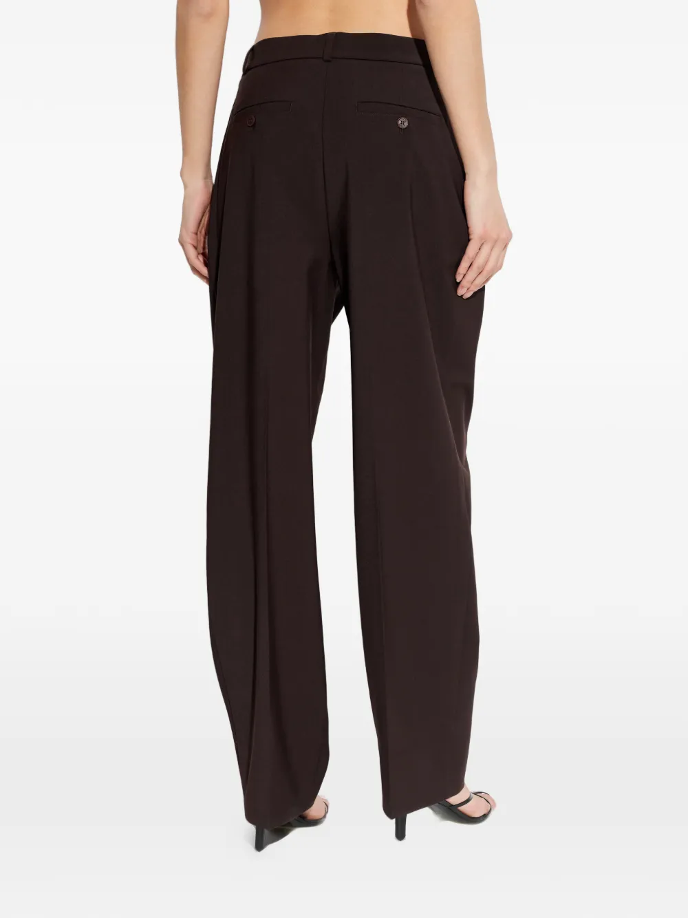 Lacoste Plooibroek Bruin