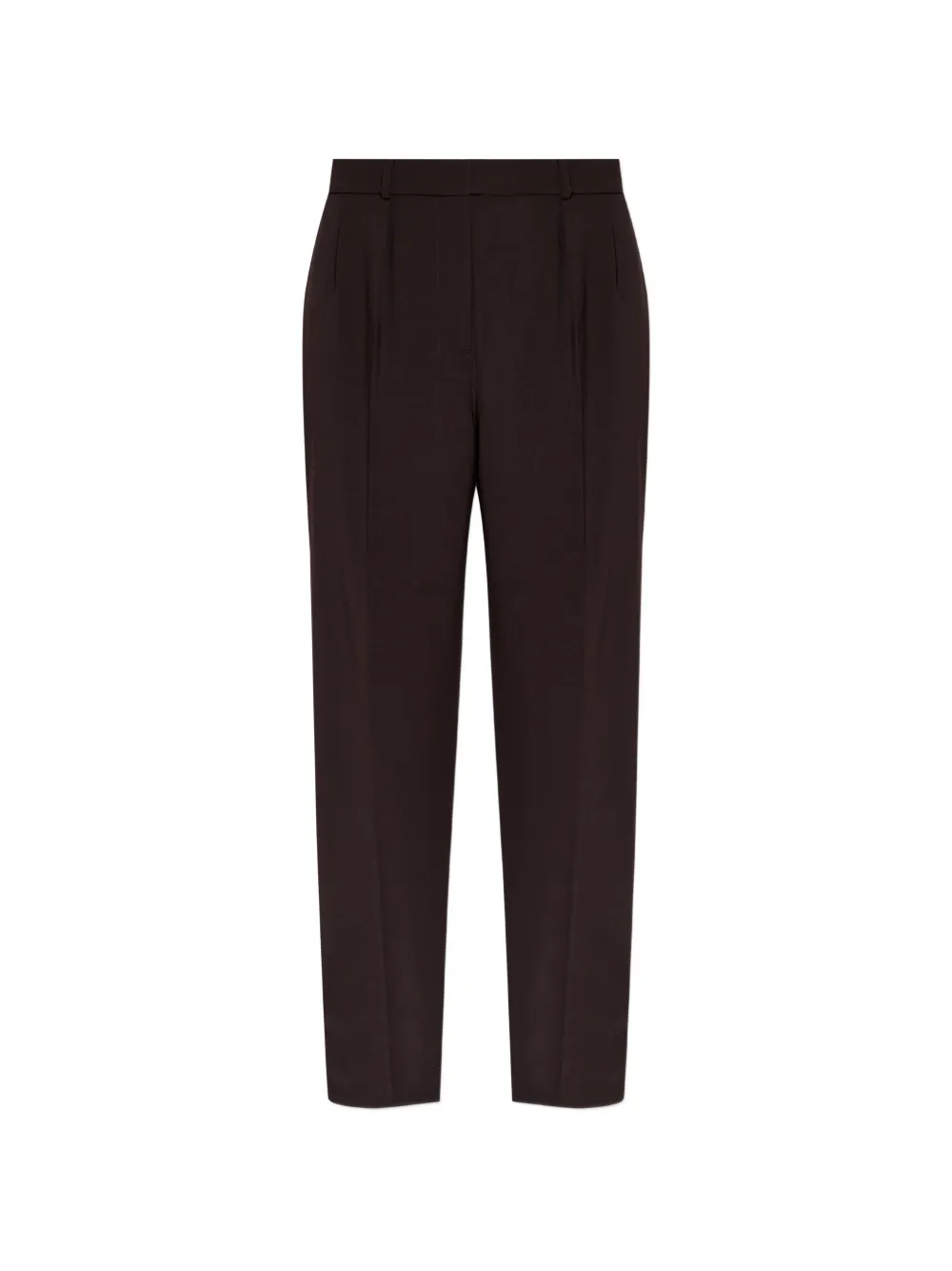 Lacoste pleated trousers - Braun
