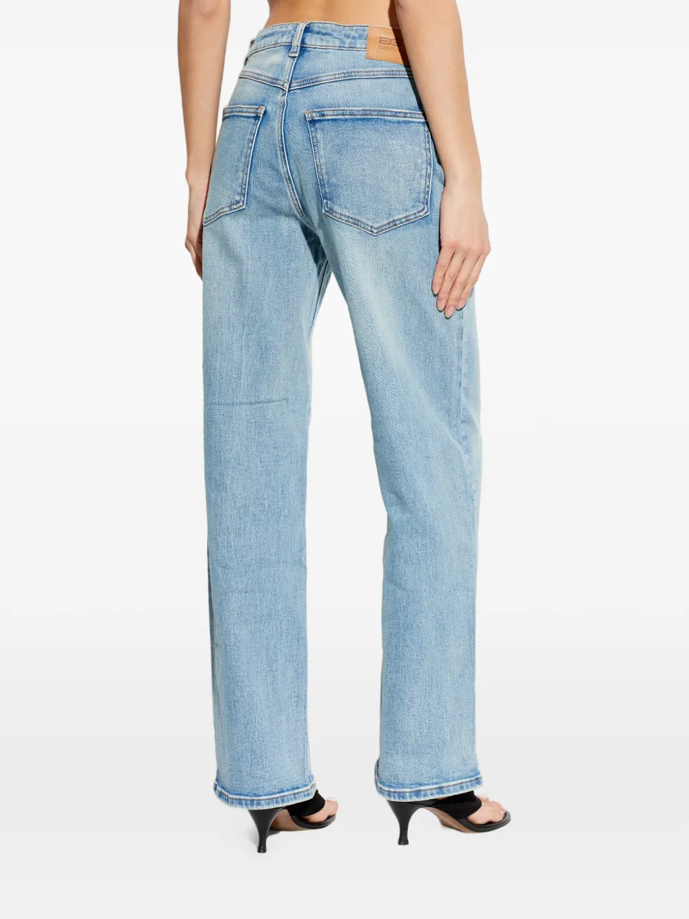 Gestuz Jeans met wassing Blauw