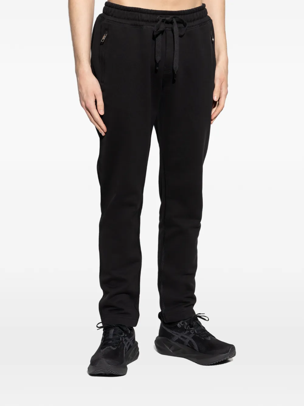  Dolce & Gabbana Pantalon à Poches Zippées - Noir 