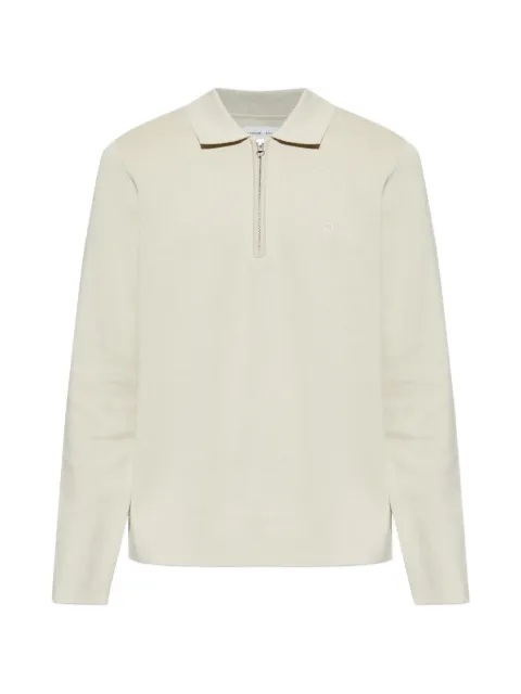 SAMSOE SAMSOE zip polo shirt