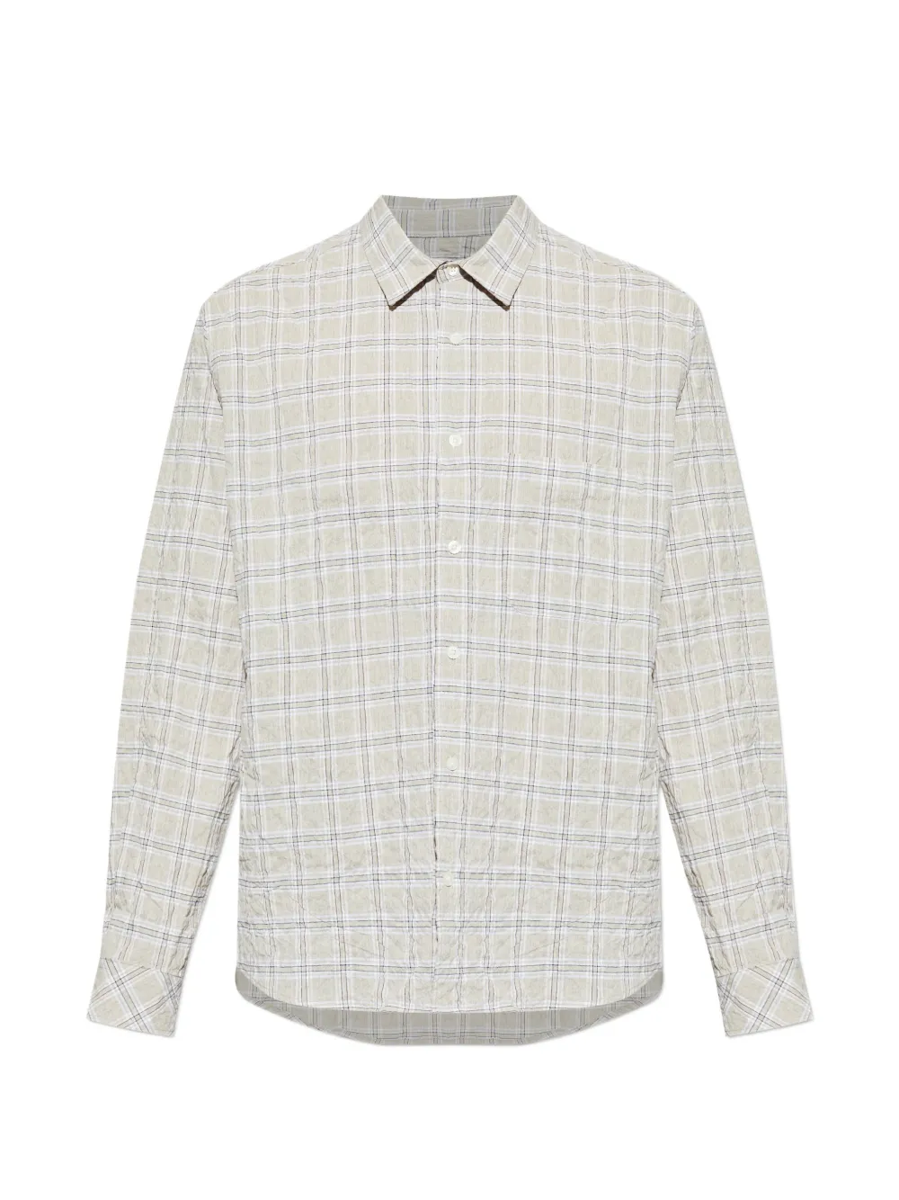SAMSOE SAMSOE checked shirt | Neutrals | Image 1