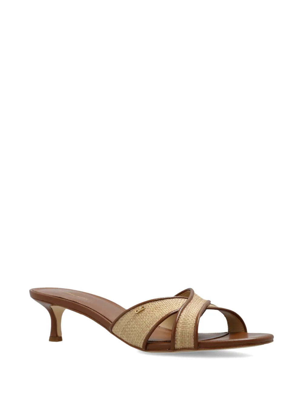 Michael Kors Cassidy sandalen met kruisbandjes Beige