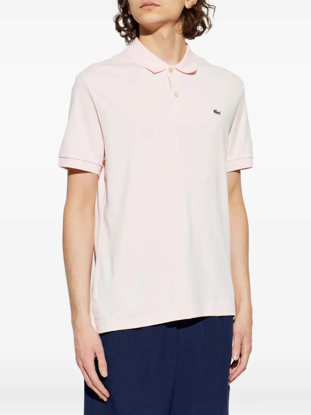 Lacoste Poloshirt met logo Roze