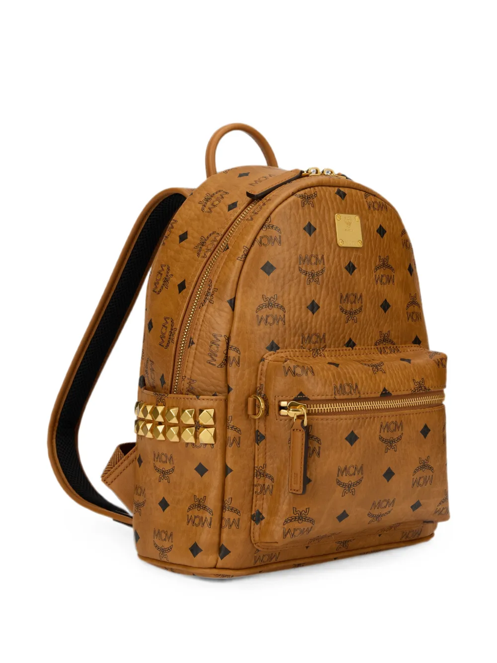 MCM Stark Side Studs rugzak Bruin