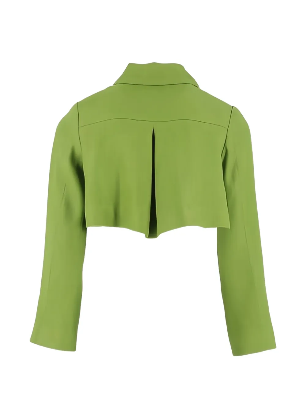  Elisabetta Franchi La Mia Bambina Cropped Jacket - Green 