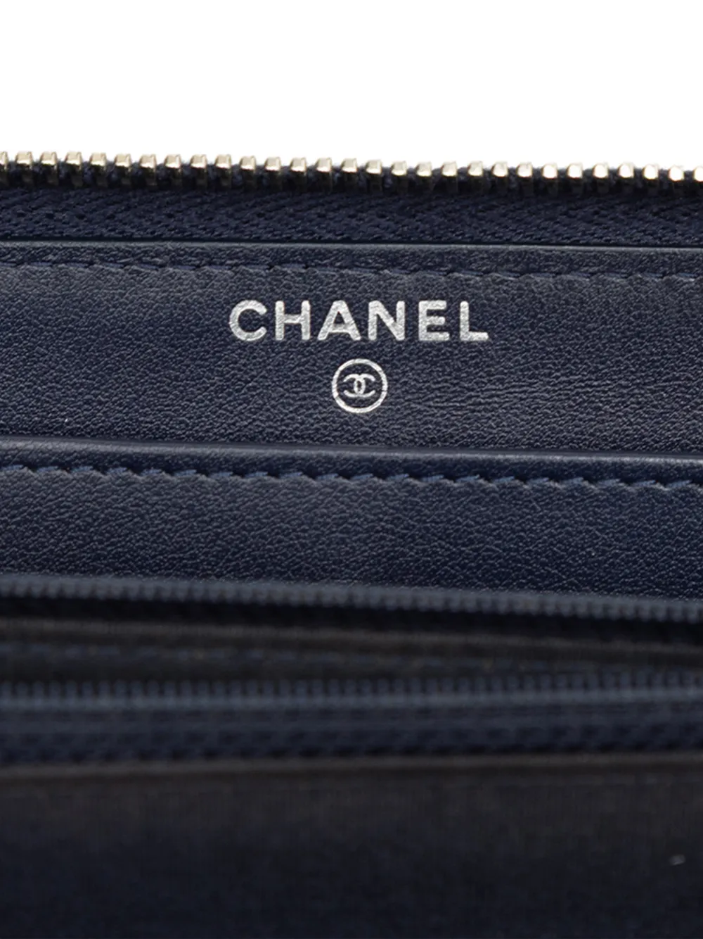 2017-2018 Camellia Embossed Zip Around Wallet Long Wallets