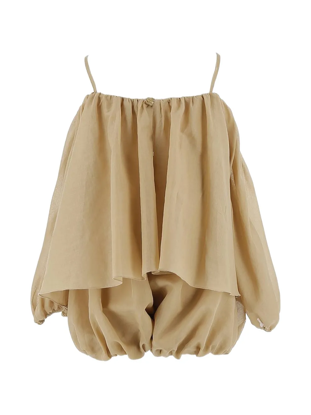  Pinko Kids Ruffled Blouse - Neutrals 