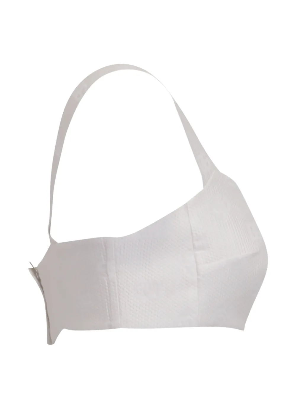 Logo-Jacquard Cropped Top