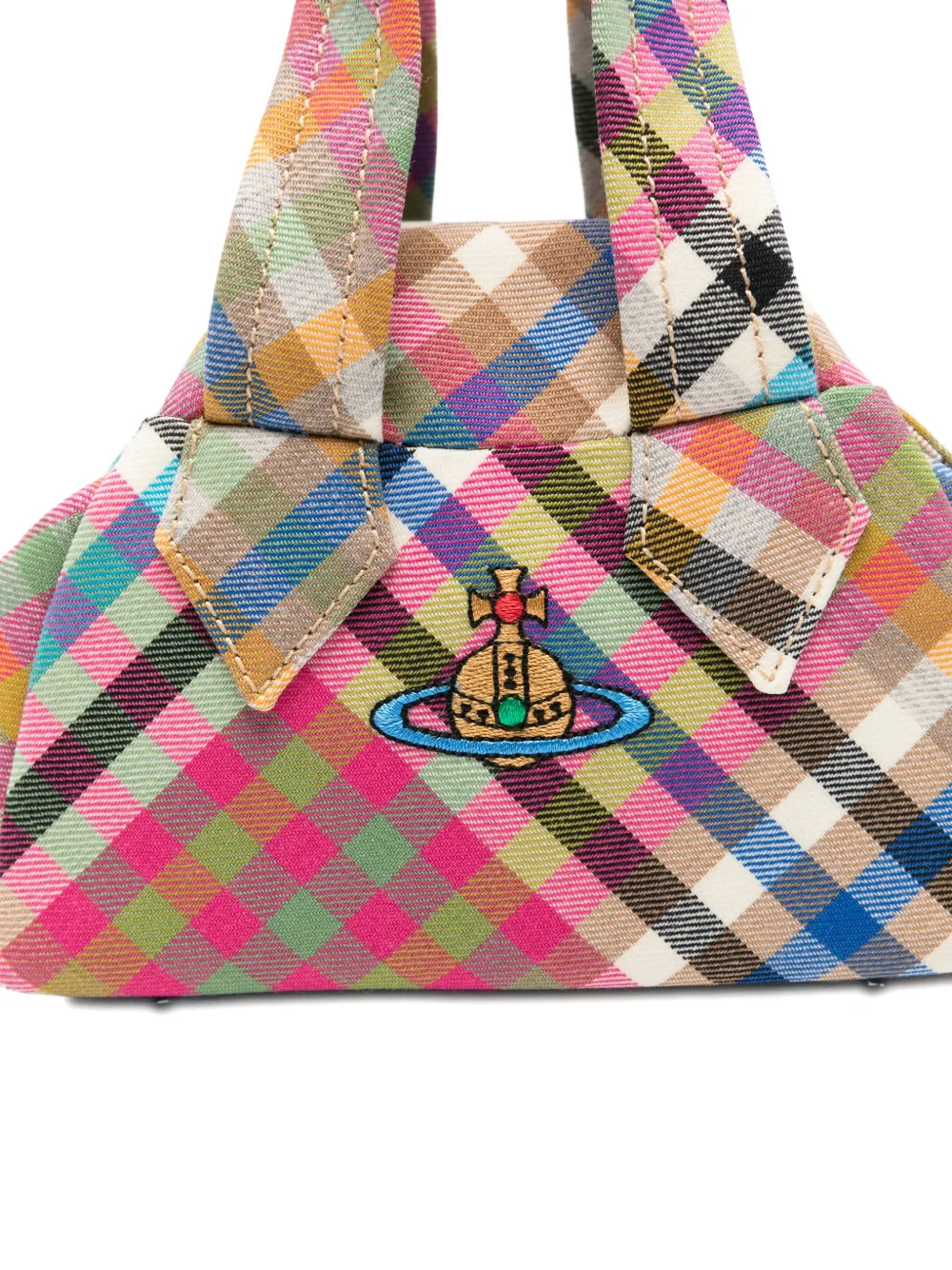 Vivienne Westwood Mini Yasmine Tote Bag | Pink | FARFETCH