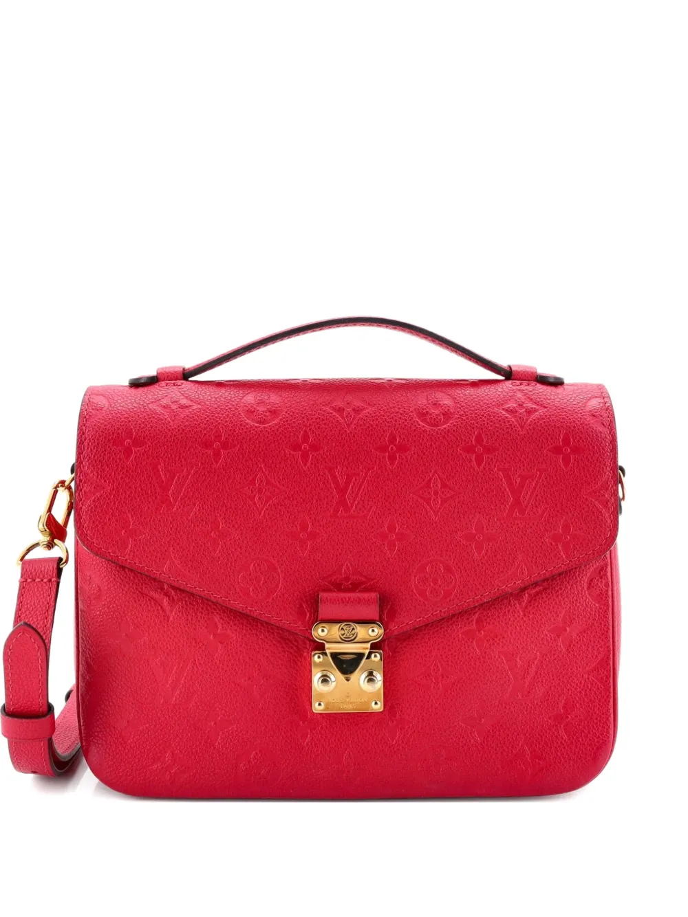 Louis Vuitton Pre-Owned Pochette Metis Monogram Empreinte Leather crossbody bag - Rosa
