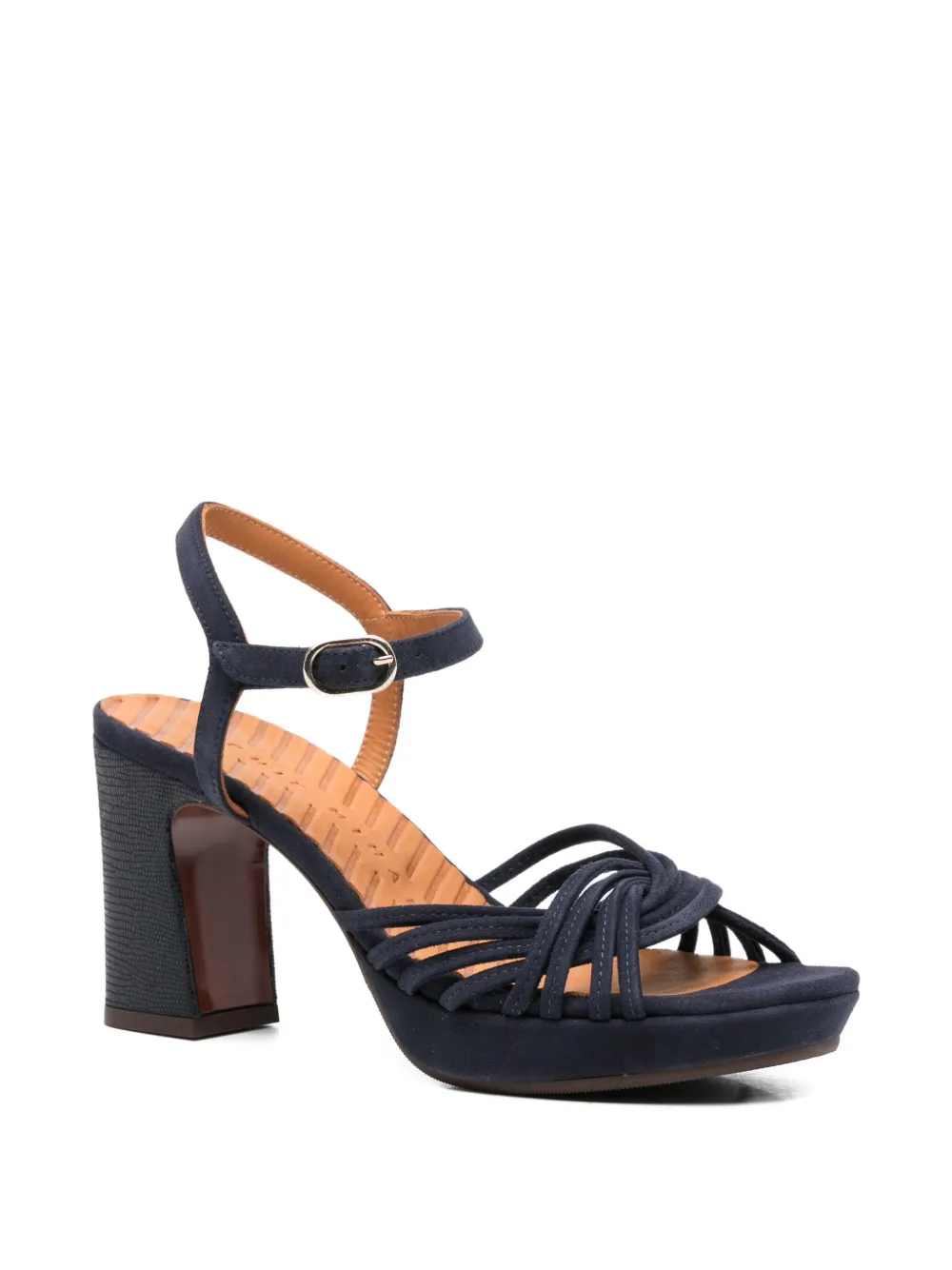 Chie Mihara Keske suede sandals Blauw