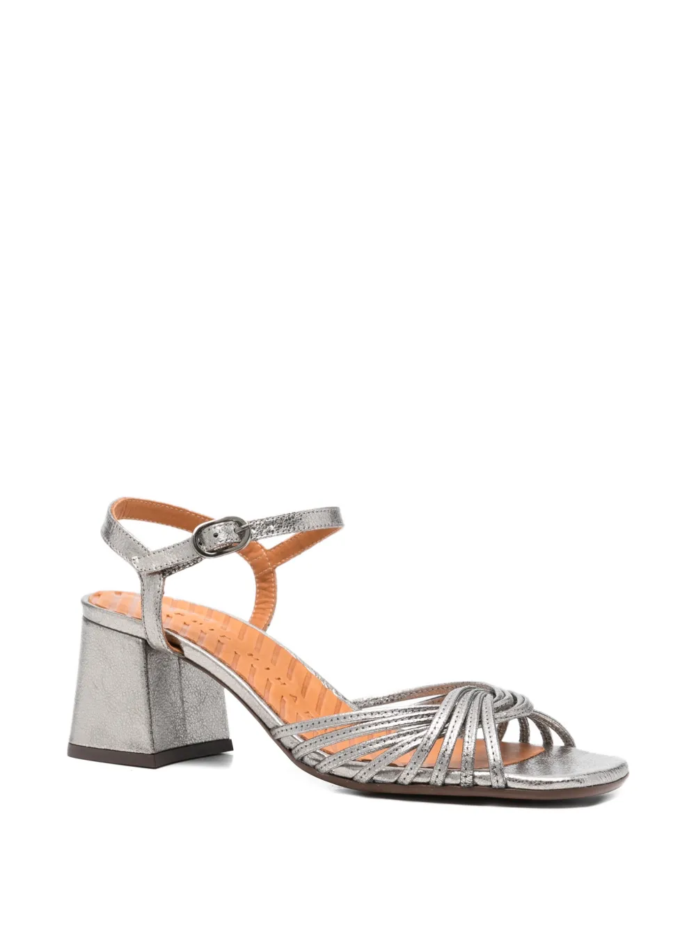 Chie Mihara Leske block-heel sandals Zilver