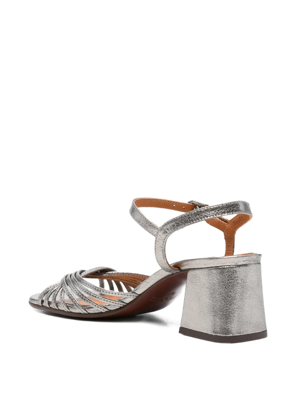 Chie Mihara Leske block-heel sandals Zilver