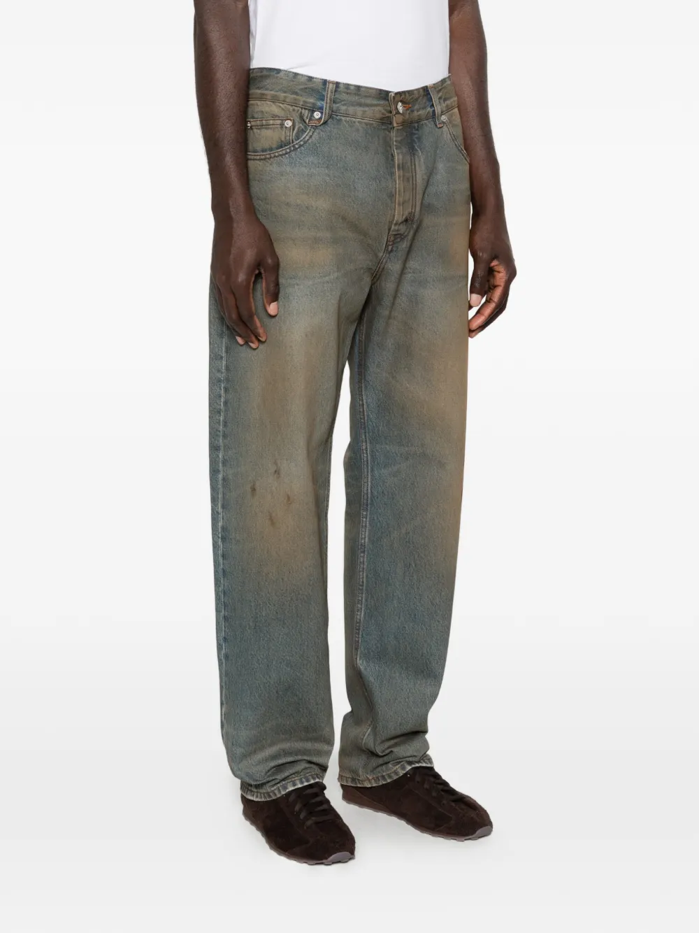  Jacquemus Berger De-nîmes Distressed Jeans - Blue 