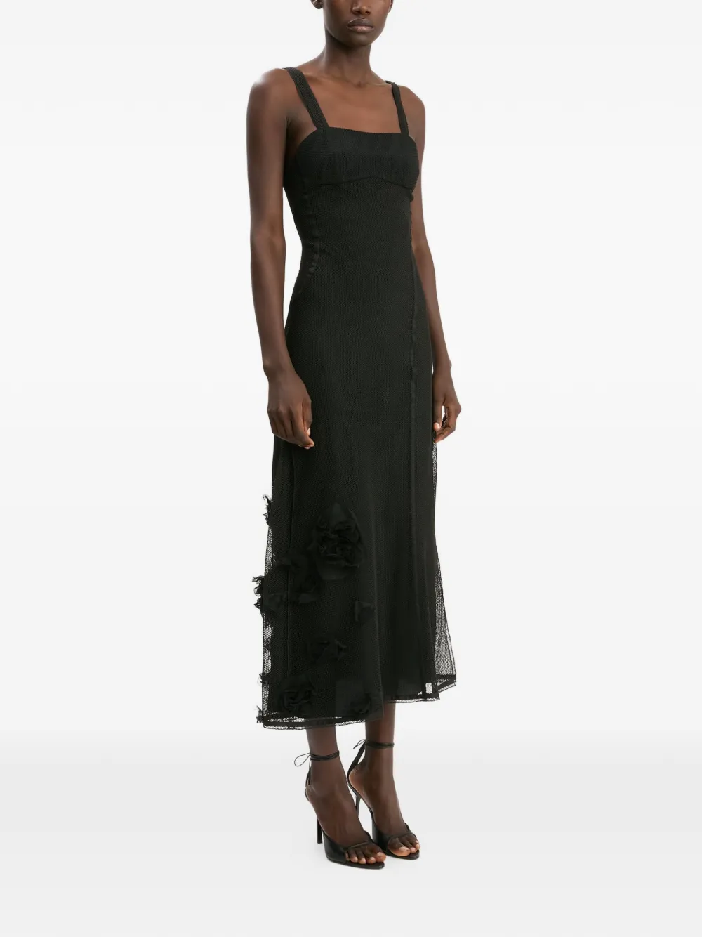 Victoria Beckham Jurk met vlakken Zwart