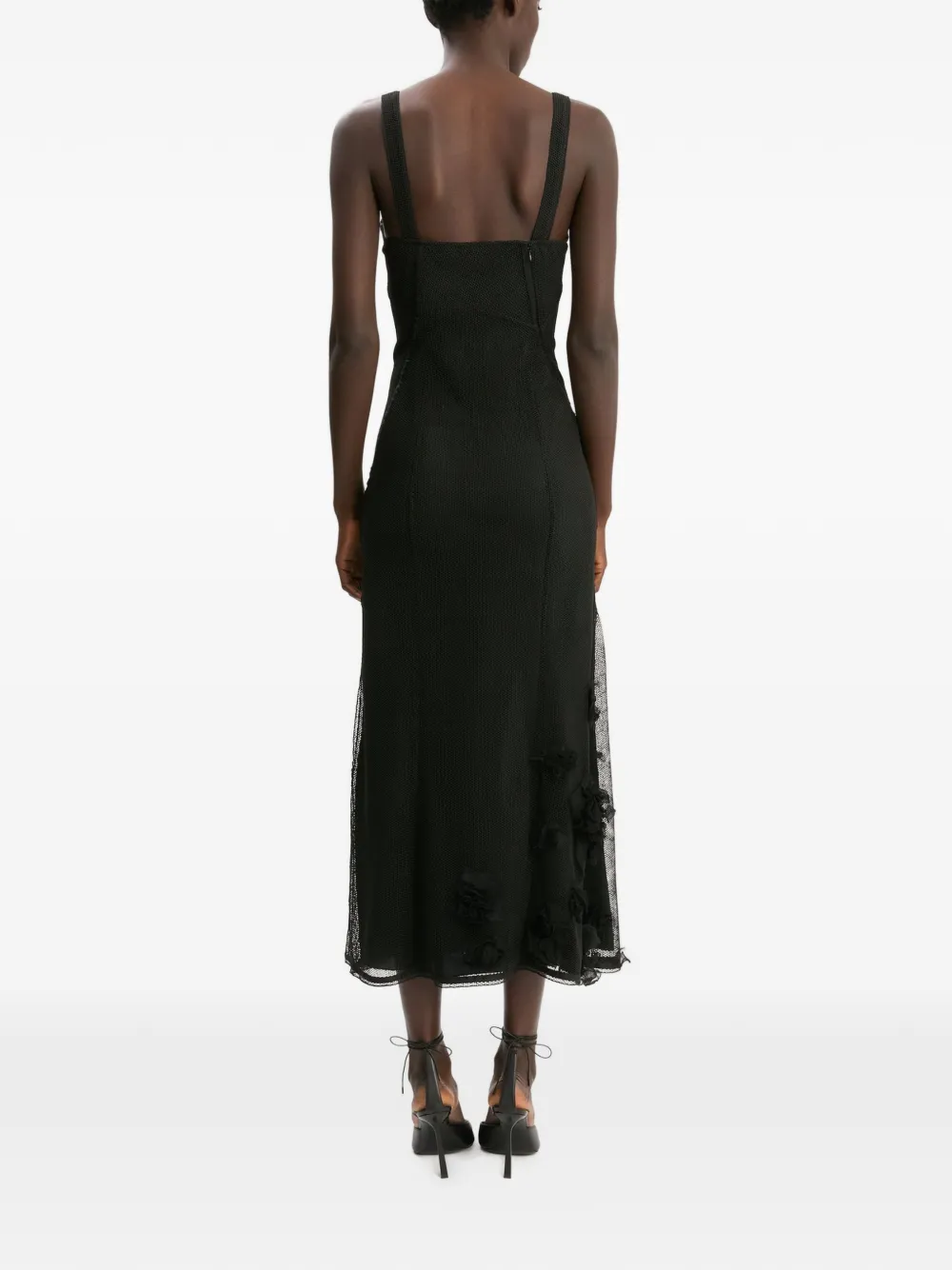 Victoria Beckham Jurk met vlakken Zwart