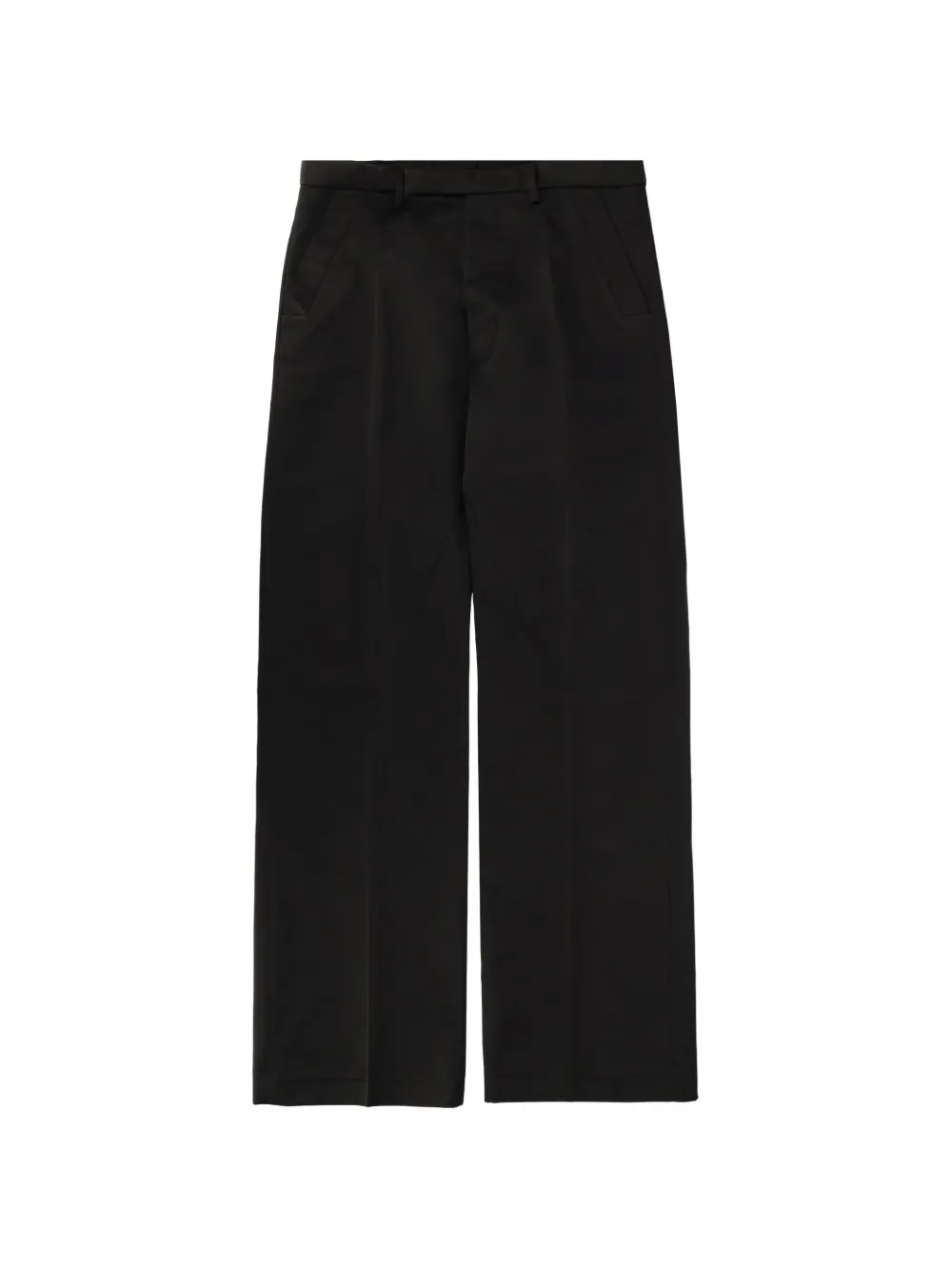 Rick Owens concealed-fastening trousers - Nero