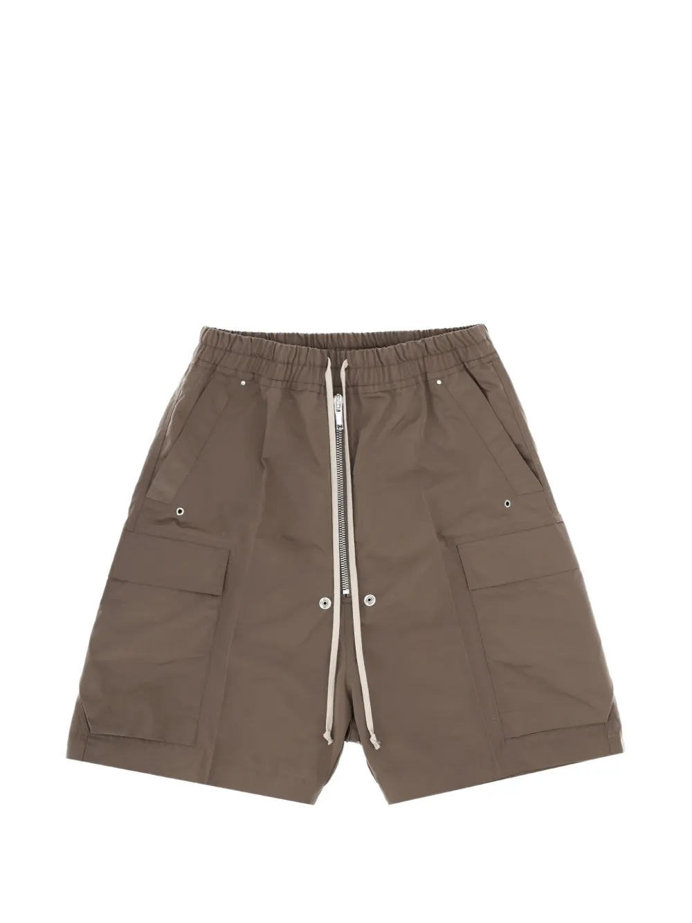 Rick Owens Cargobela zip-fastening cargo-pockets shorts - Marrone