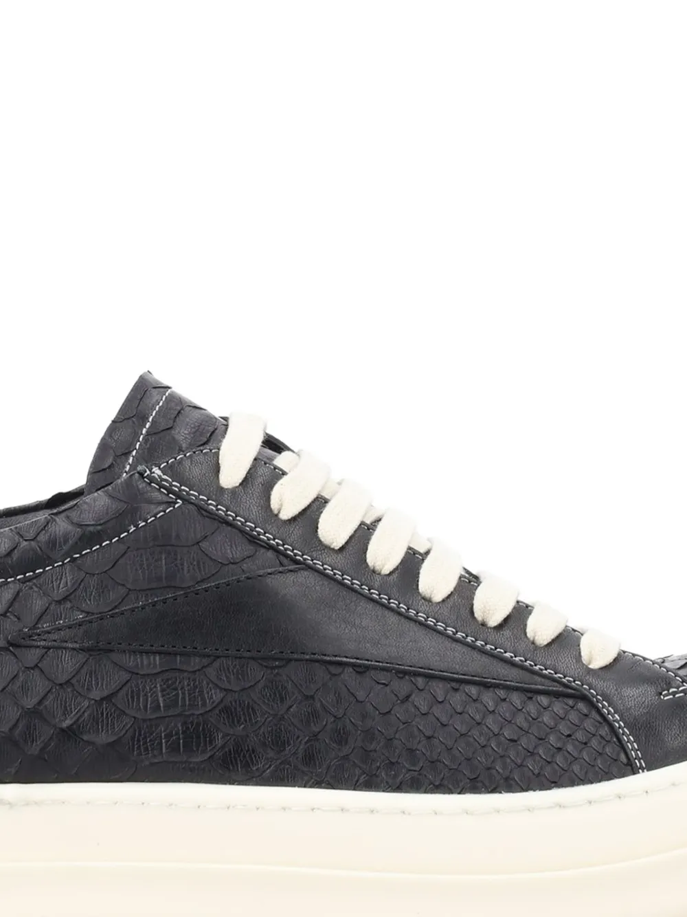 Rick Owens Sneakers van pythonleer | Low-top sneakers | Image 2