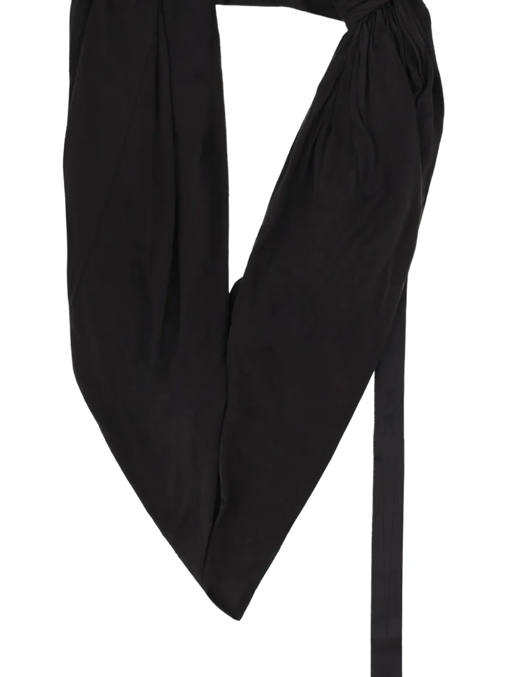 Rick Owens DRKSHDW Mouwloze tanktop met gesmockt detail Zwart