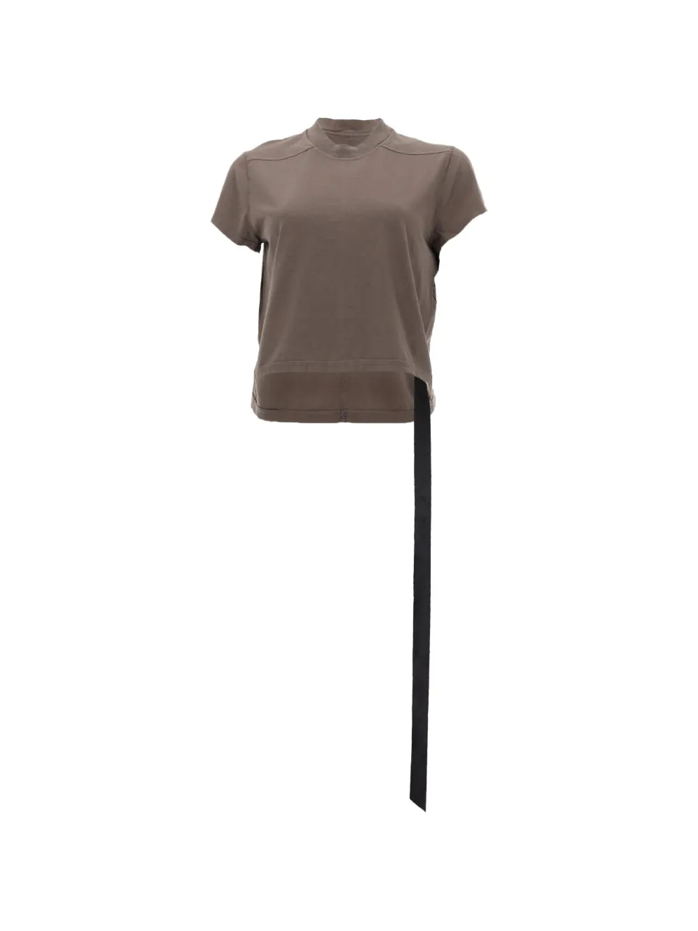 Rick Owens DRKSHDW strap-detail T-shirt - Marrone