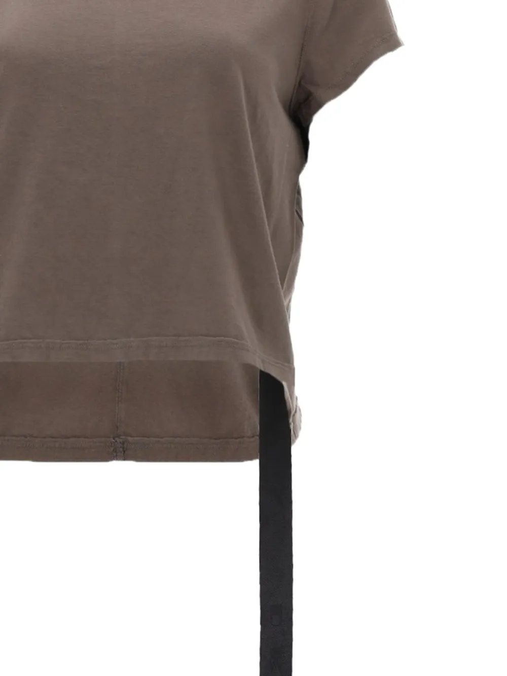 Rick Owens DRKSHDW T-shirt met bandje Bruin