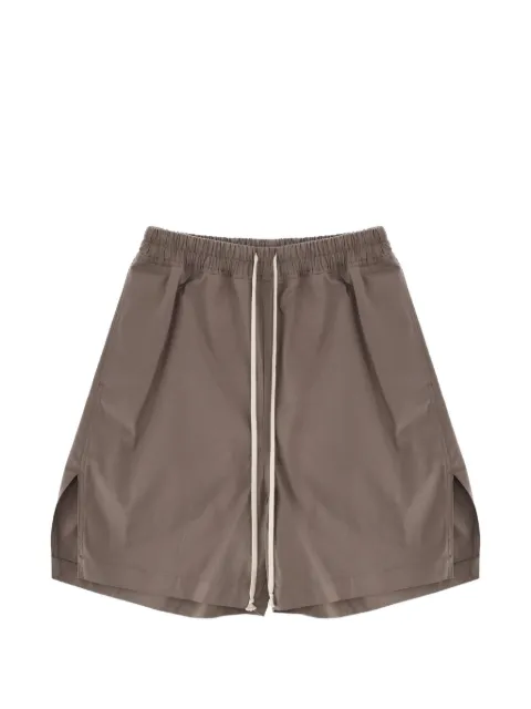 Rick Owens drawstring-fastening split shorts