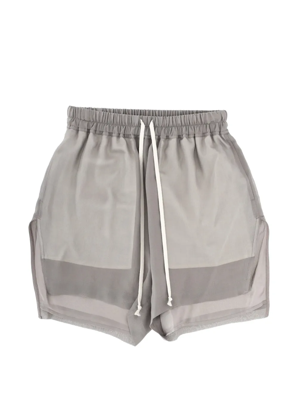 Rick Owens Boxers drawstring-waist shorts - Grigio