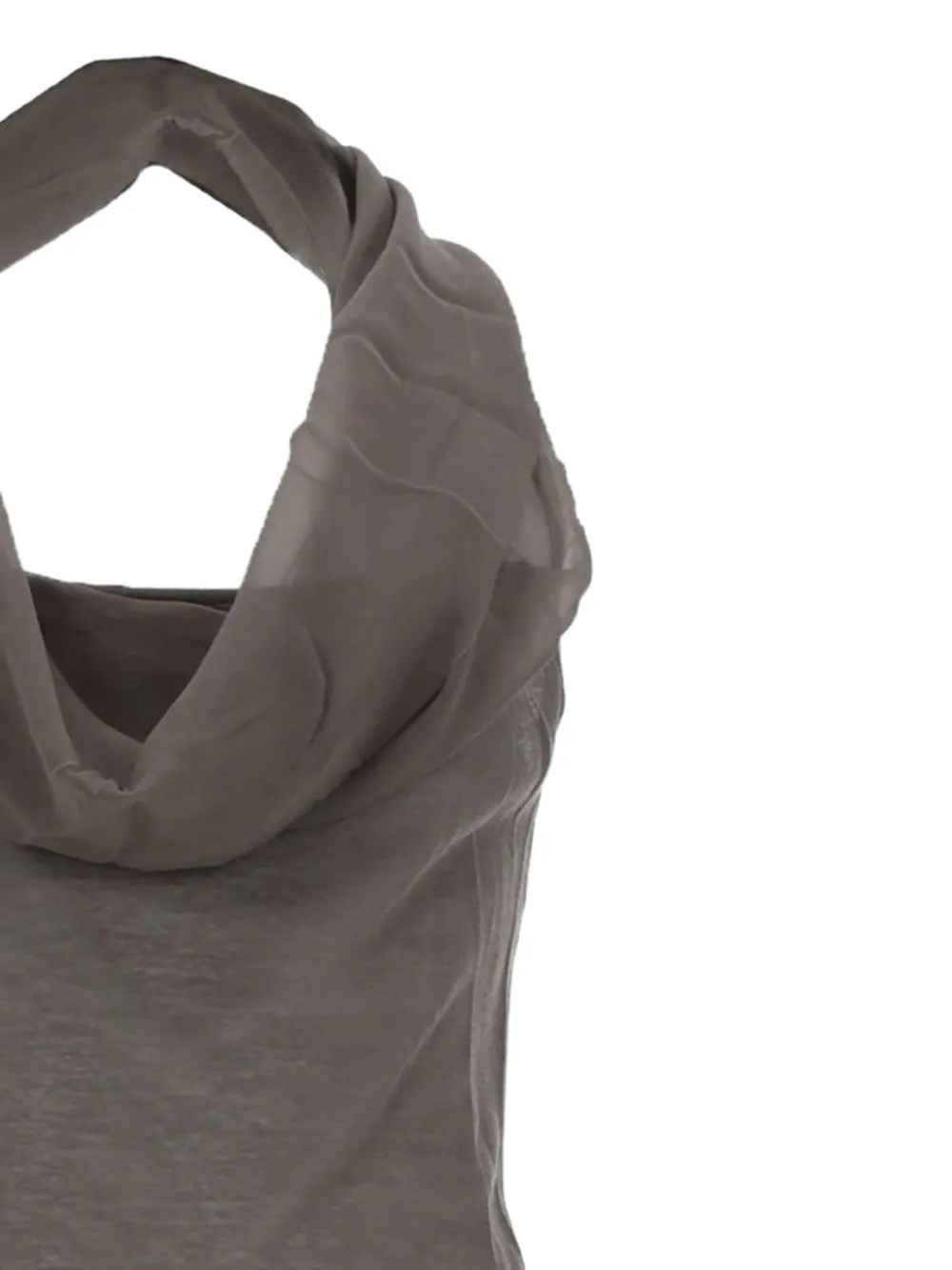 Rick Owens Sunburn haltertop Grijs
