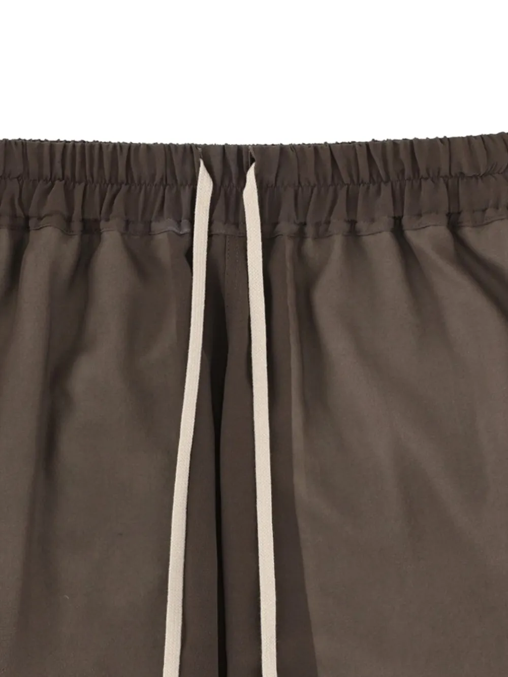 Rick Owens Shorts met trekkoordtaille Bruin