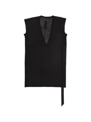 Rick Owens DRKSHDW ノースリーブ モックネックトップ | ブラック