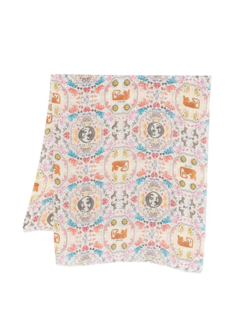 Faliero Sarti patterned scarf