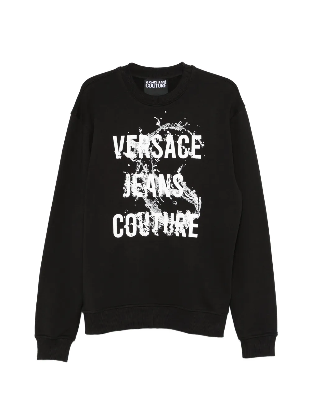 Versace Jeans Couture logo-print sweatshirt - Schwarz