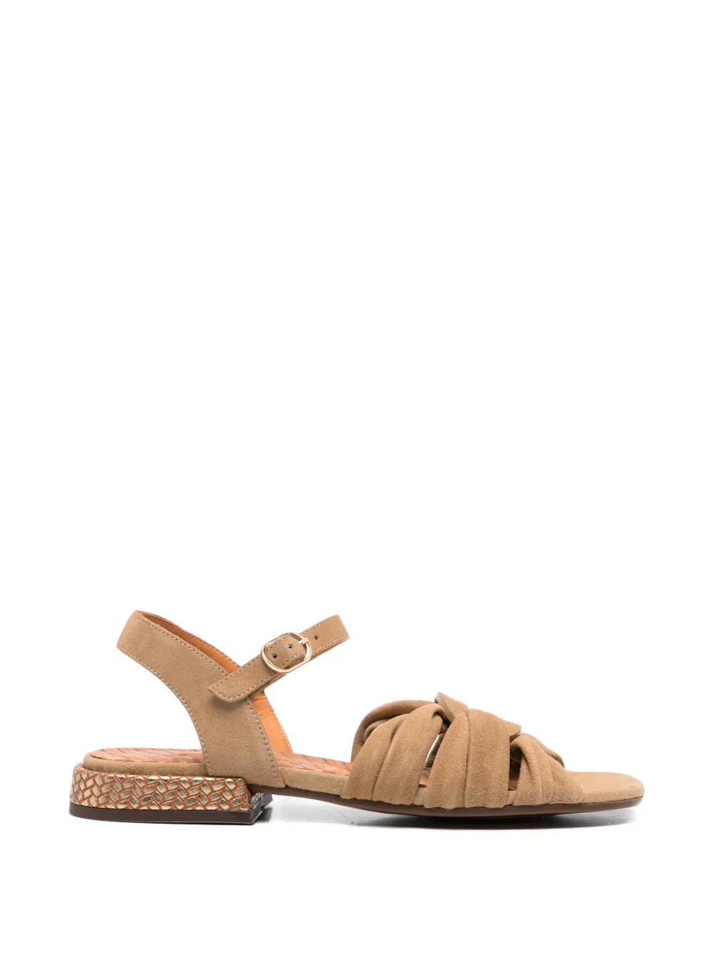Chie Mihara Tusack knotted sandals Beige