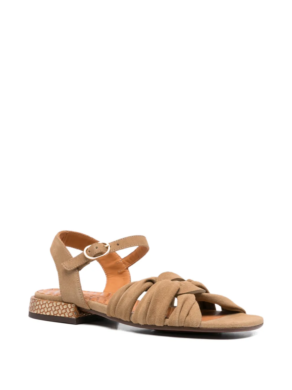 Chie Mihara Tusack knotted sandals Beige