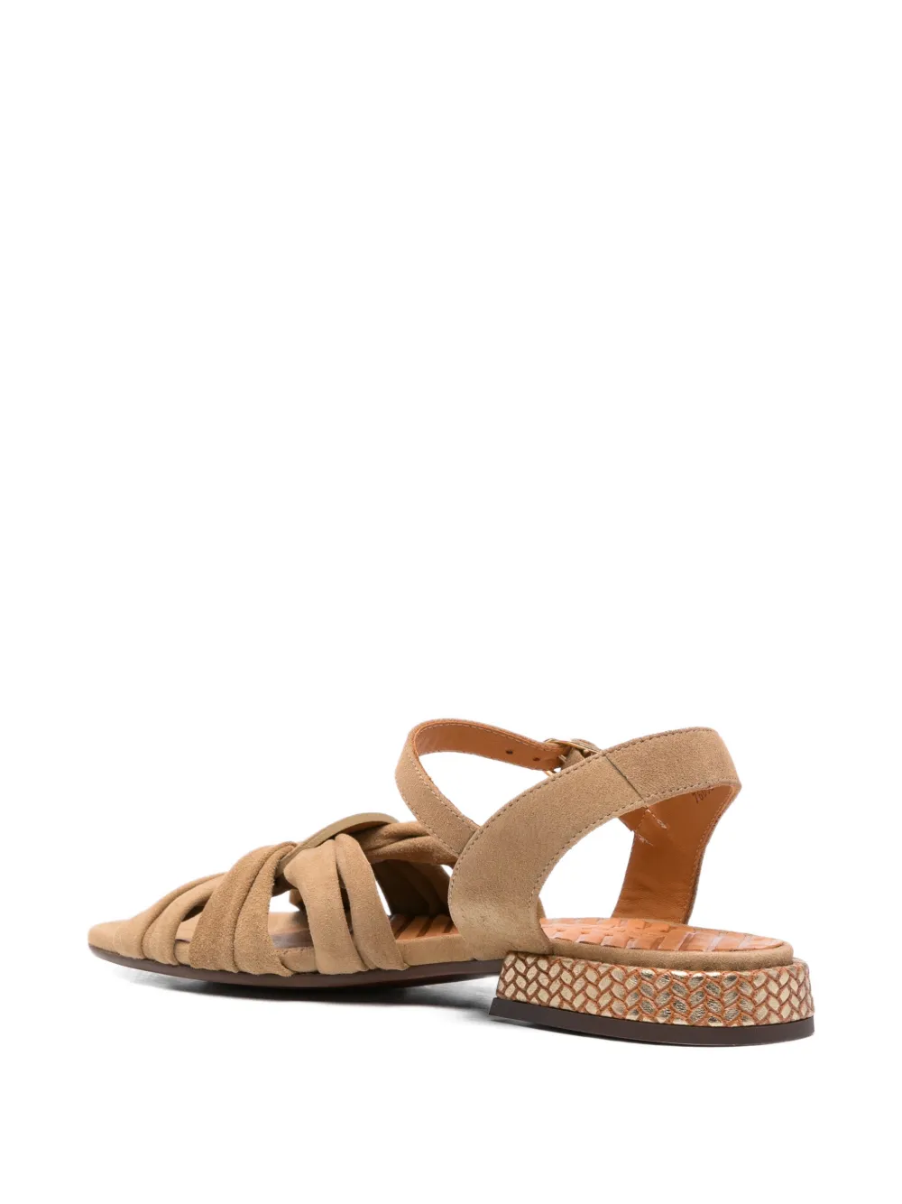 Chie Mihara Tusack knotted sandals Beige
