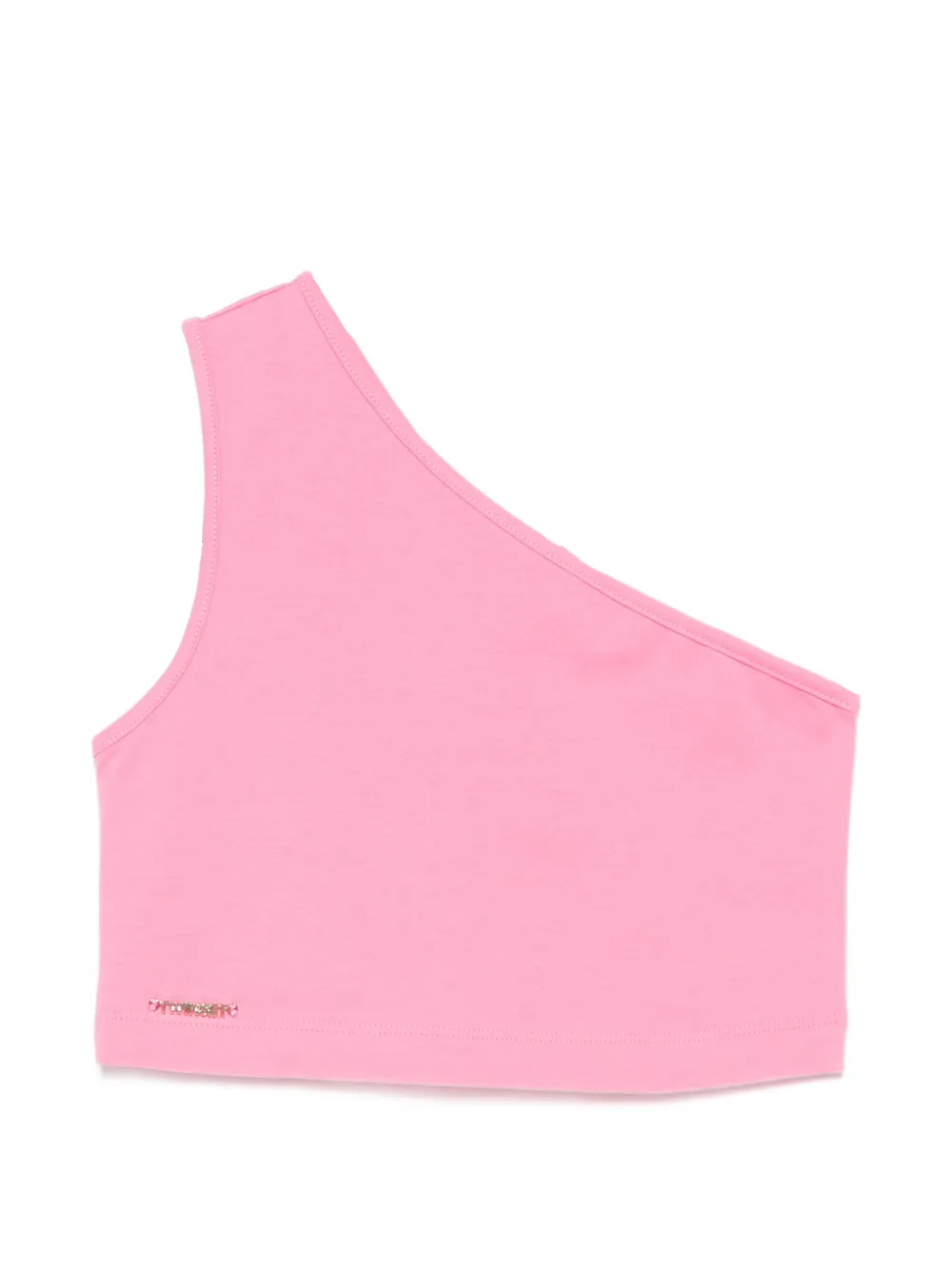 TWINSET Kids one-shoulder top - Rosa