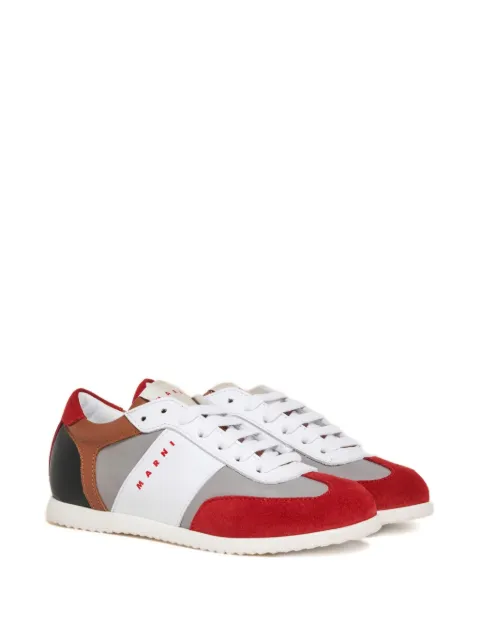 Marni Kids tenis con diseño color block