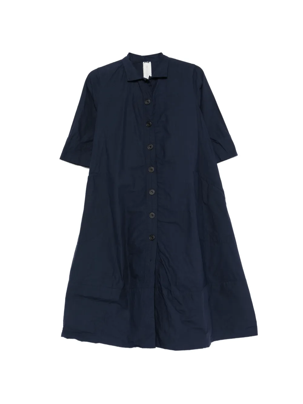 Ricorrrobe buttoned midi shirt dress - Blu