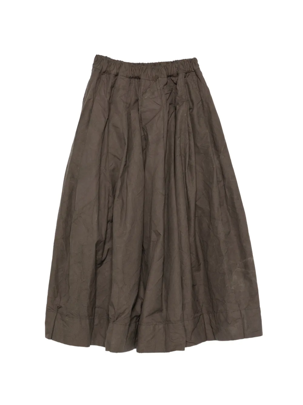 Ricorrrobe elasticated-waist midi skirt - Grigio