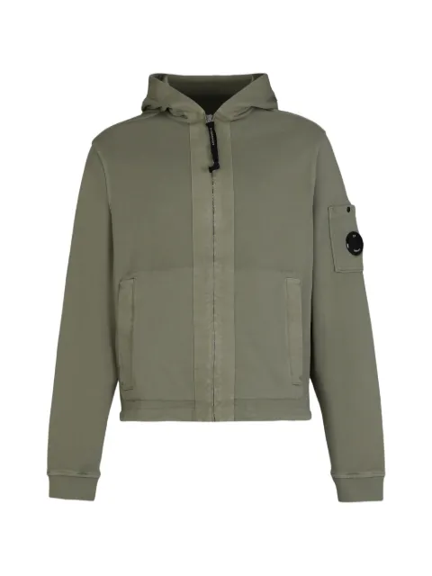 C.P. Company zip cotton hoodie