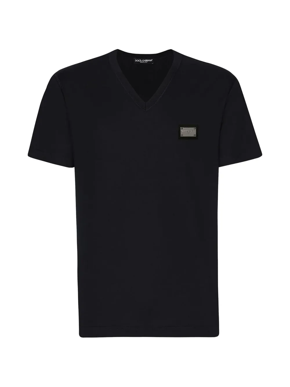 Dolce & Gabbana V-neck T-shirt - Nero