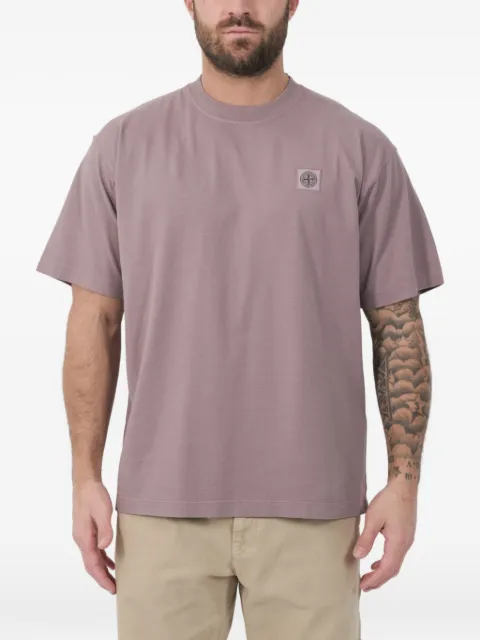 Stone Island logo-patch T-shirt